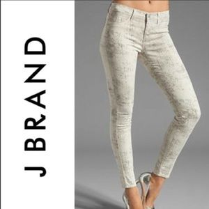 J brand “Coat Noise” Super Skinny Jeans sz 26